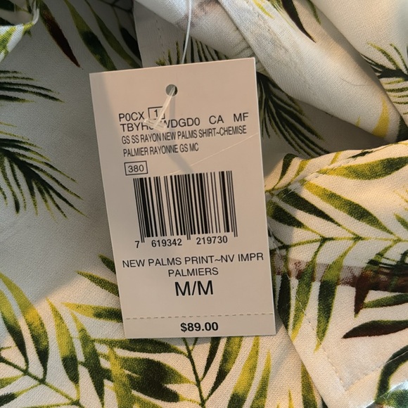 GUESS Palm Tree dress shirt - Picture 5 of 5